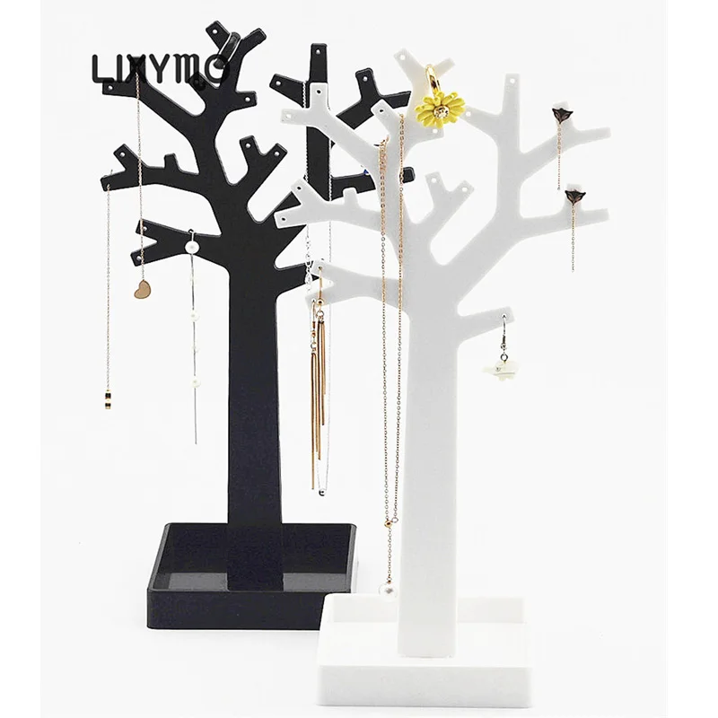 LIXYMO Косметический Макияж Ювелирные изделия дерево форма органайзер для хранения