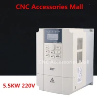 5 5kw 220v best frequency inverter vfd variable frequency drive for spindle motor