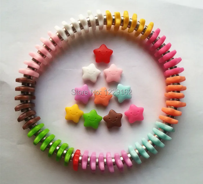 Новое поступление (10 шт./компл.) милая улыбающаяся звезда магниты на холодильник