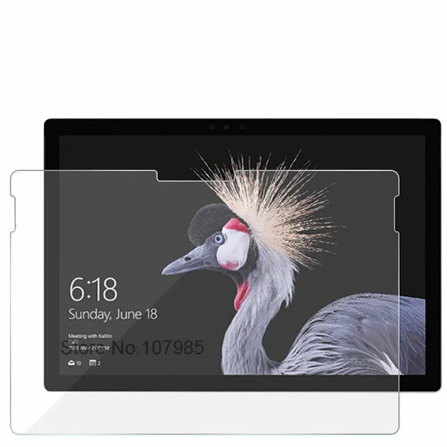 9H закаленное стекло для защиты экрана защитная пленка Microsoft Surface Pro 6 12 3