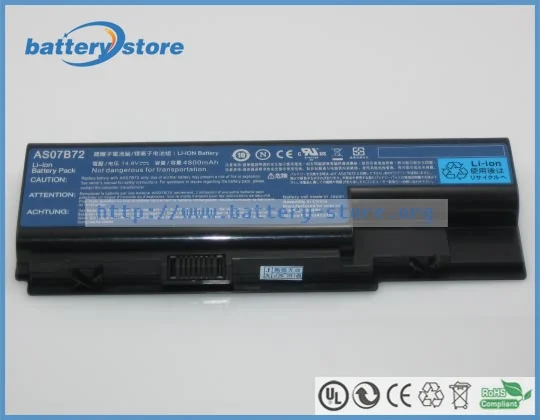 Новые оригинальные аккумуляторы для ноутбуков AS07B41 Aspire 5310 6930G 7720G 7738G TravelMate 7530 5720G