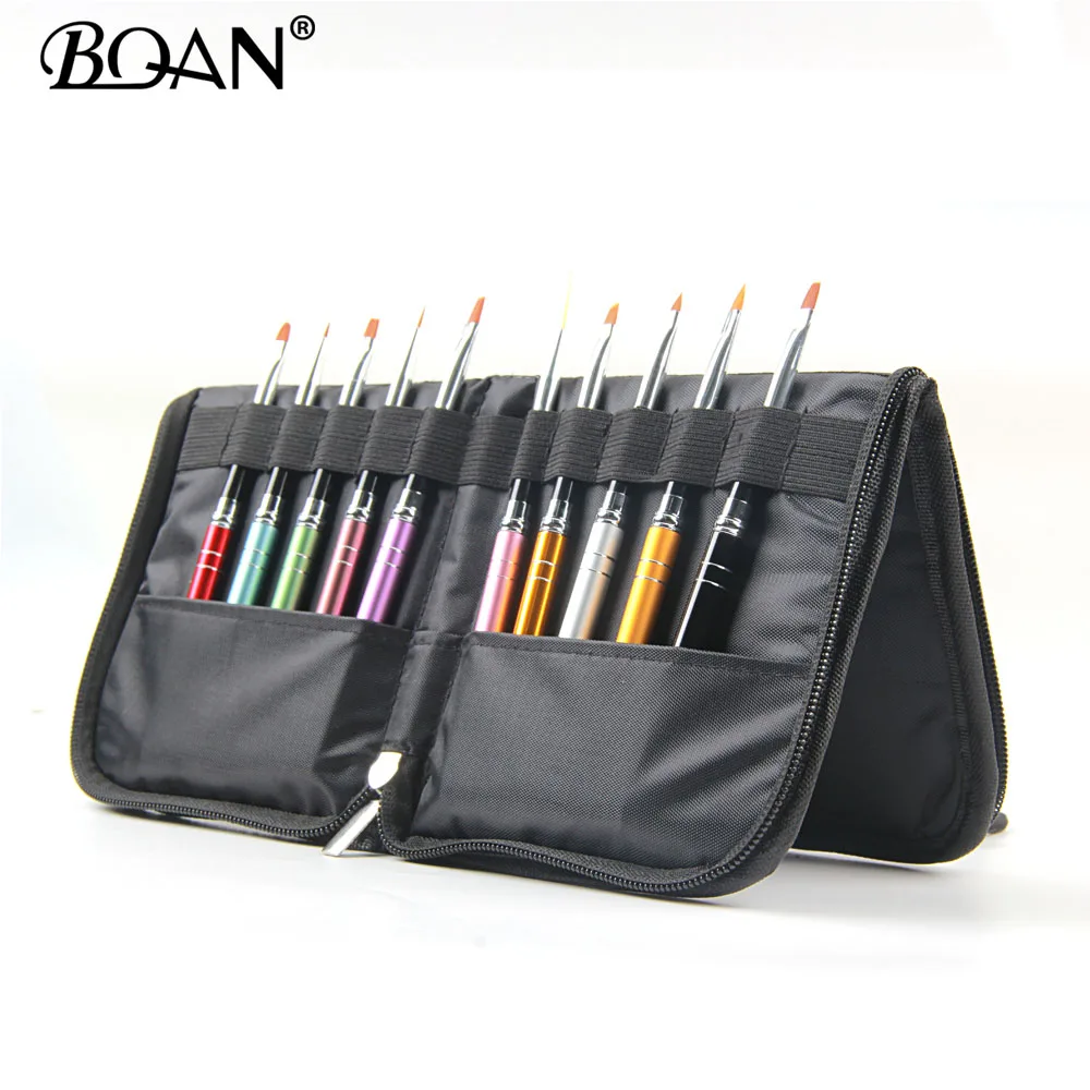 

BQAN Cosmetic Bag For Nail And Eyelash Extension(Bag Only ,Not including Tools) Make UpToolsBag Container Black Bag