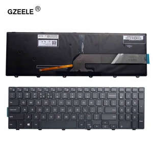 Клавиатура GZEELE с подсветкой, для Dell Inspiron 15 5000 Series 15 5551 5552 5555 5558 5559 7559