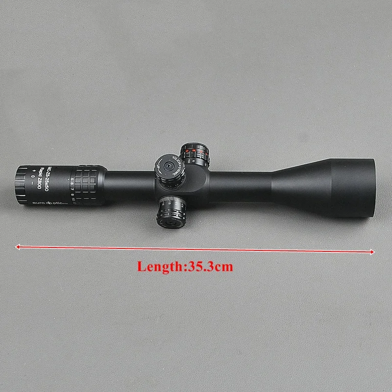 Тактический 5-25X50 FFP оптика Riflescope боковой Параллакс тактические охотничьи прицелы винтовка для прицела снайперская винтовка для страйкбола