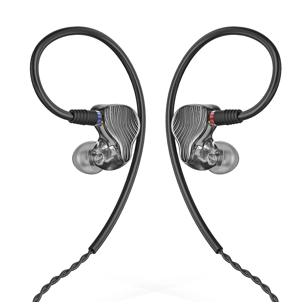 Съемный кабель FiiO FA1 с 3D принтом дизайн MMCX одиночный драйвер сбалансированная