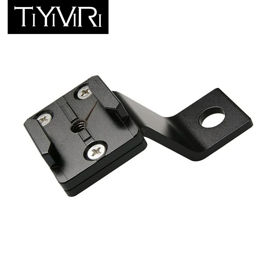 black TiYiViRi мотоцикл гибкий алюминиевый для Go pro камера штатив крепление камеры кронштейн для Gopro hero 5 4 Xiaomi Yi Экшн камера s - Цвет: black