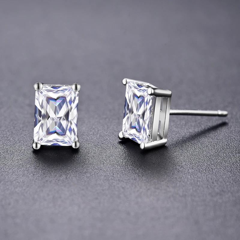 MDEAN White Gold Color Wedding Jewelry Sets AAA Zircon Engagement Rings+Earrings+Pendant Women Fashion Accessories | Украшения и