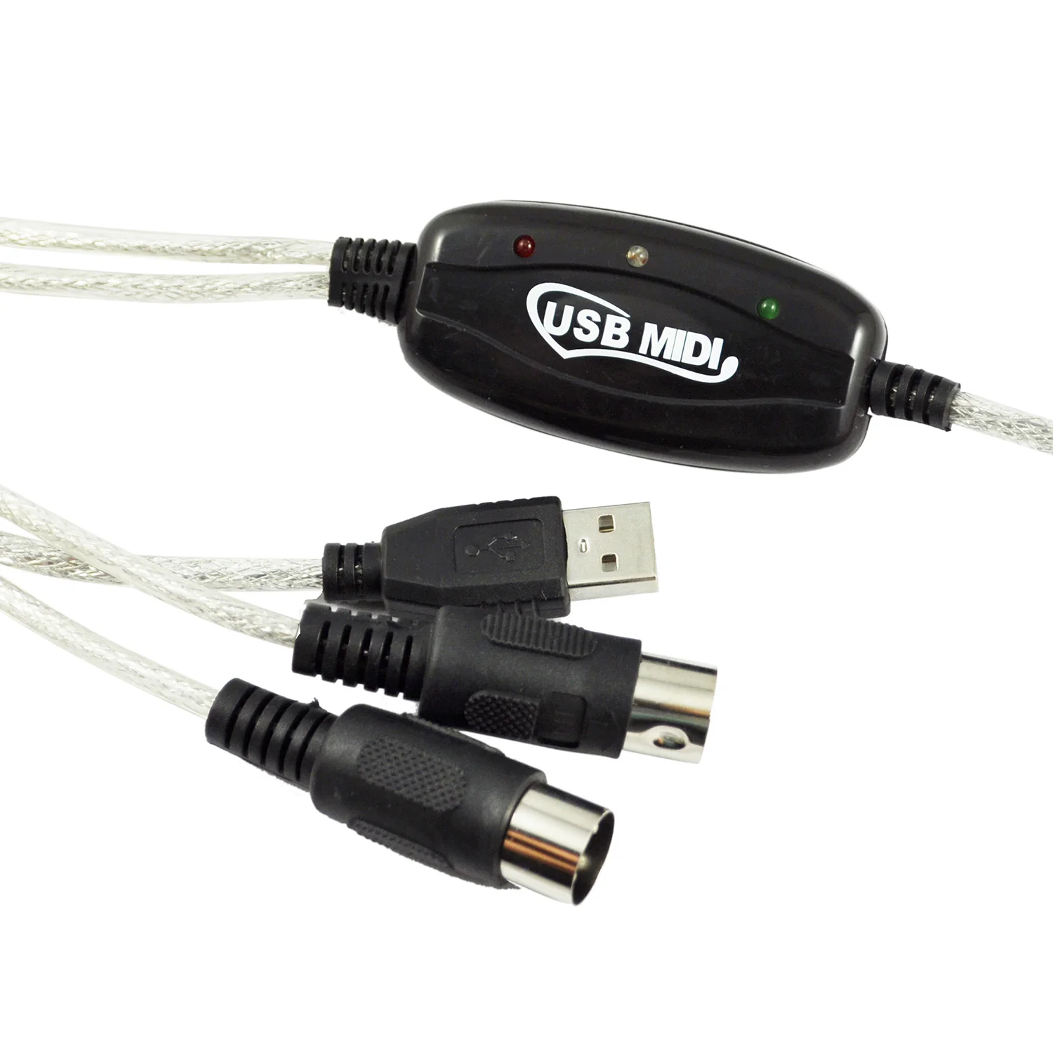 USB MIDI кабель адаптер для музыкальной клавиатуры портативных ПК XP Vista mac | Спорт и