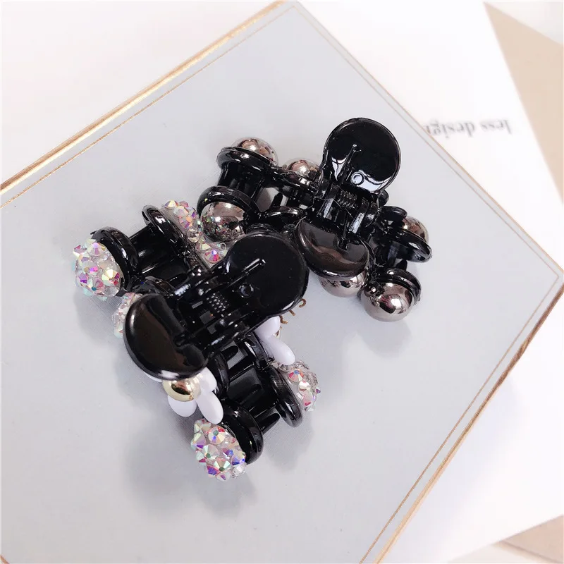 Модные маленькие оригинальные зажим для волос в Корейском стиле с цветочным