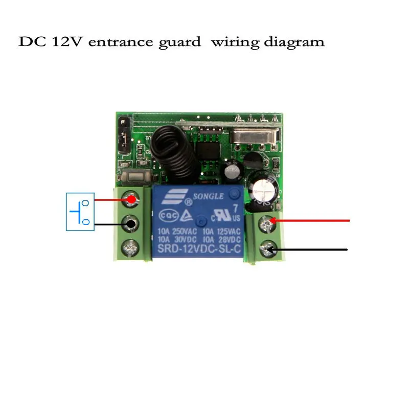 Новинка 500 м миниатюрный беспроводной радиочастотный передатчик 12 В постоянного