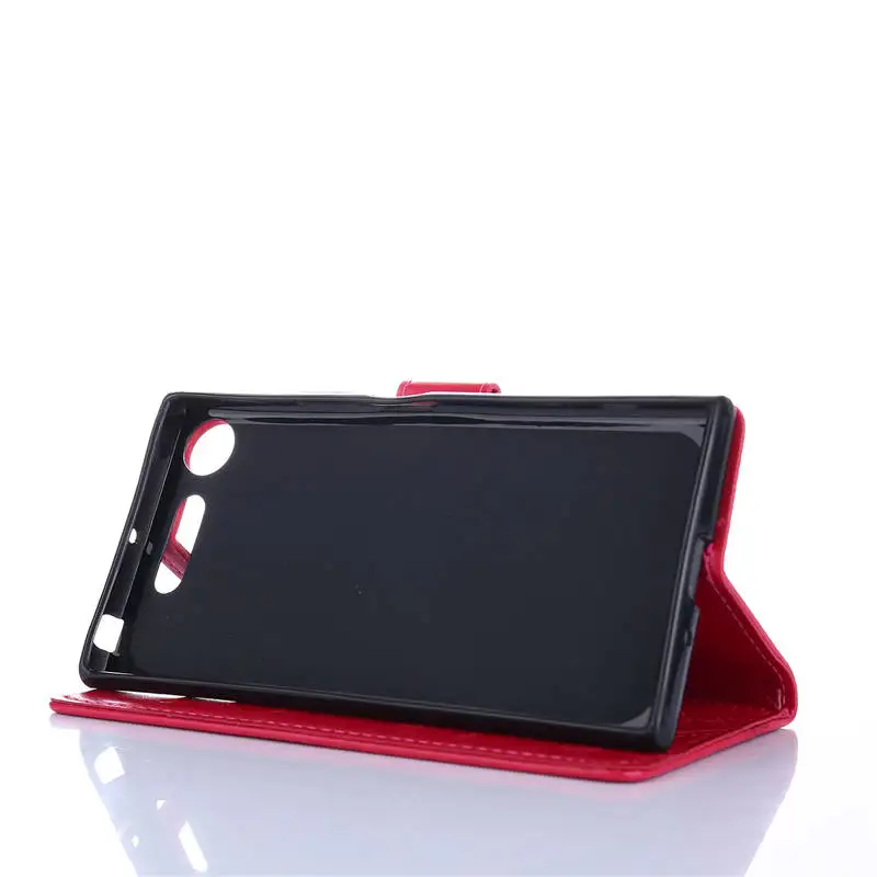 Для Coque sony Xperia XZ1 5 2 ''люкс Ретро флип чехол бумажник Стенд Крышка для G8342 G8341 С