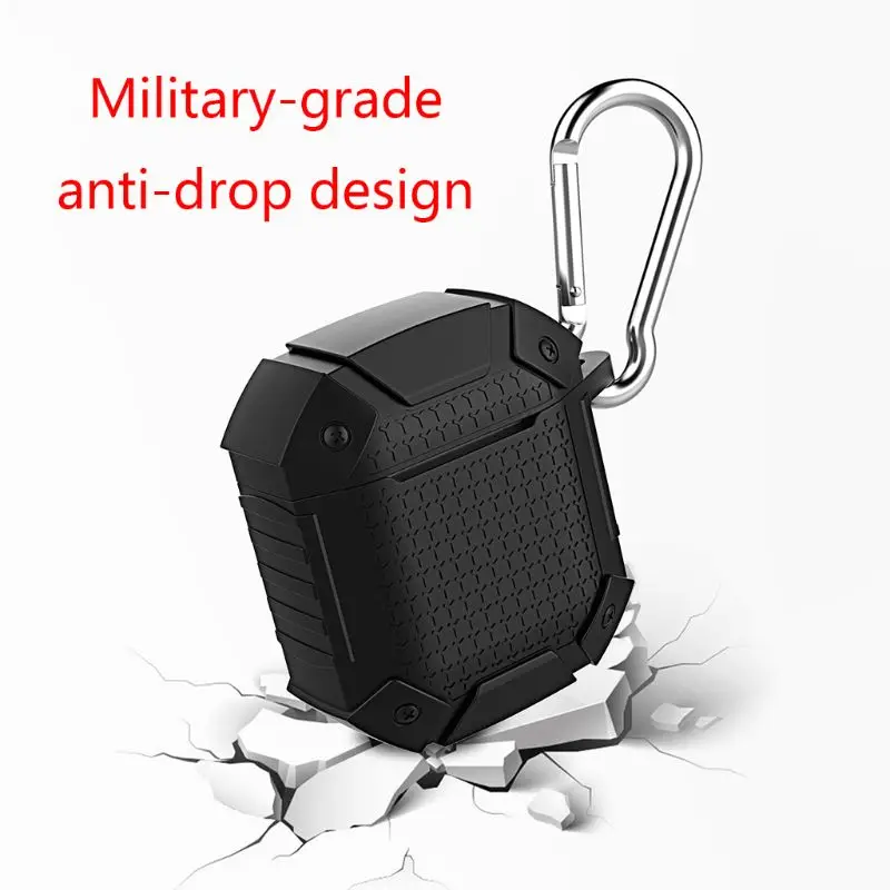 Модный защитный чехол из мягкого силикона, ударопрочный чехол для Airpods 1/2, зарядная коробка 10166