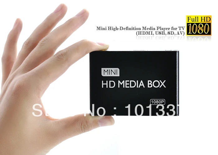 Медиаплеер Full HD 1080P цифровой плеер для вывесок ТВ HDMI AV выход картридер SD/MMC/USB хост