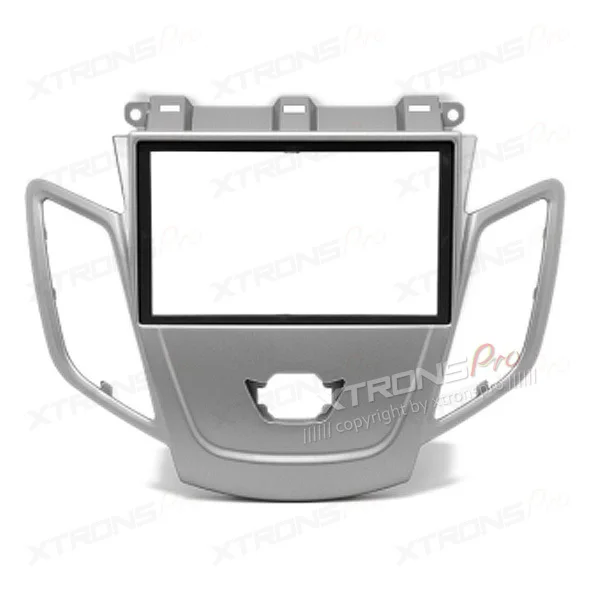 11-304 автомобильный Радио фасции для FORD Fiesta 2008 + wo/дисплей (серебро) - купить по