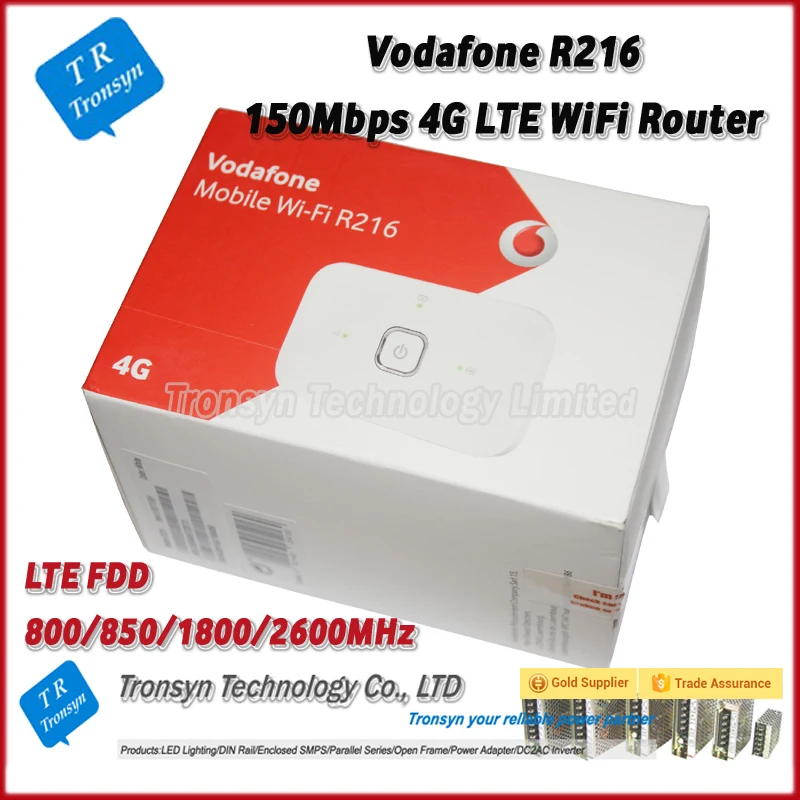

Vodafone R216 4G Mobile WiFi Hotspot