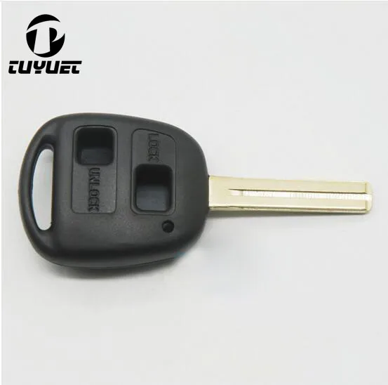 Неострое лезвие Rremote Key Shell 2 кнопки TOY48 (короткое лезвие) 38 мм/40 мм Blade для Lexus Prado Prius