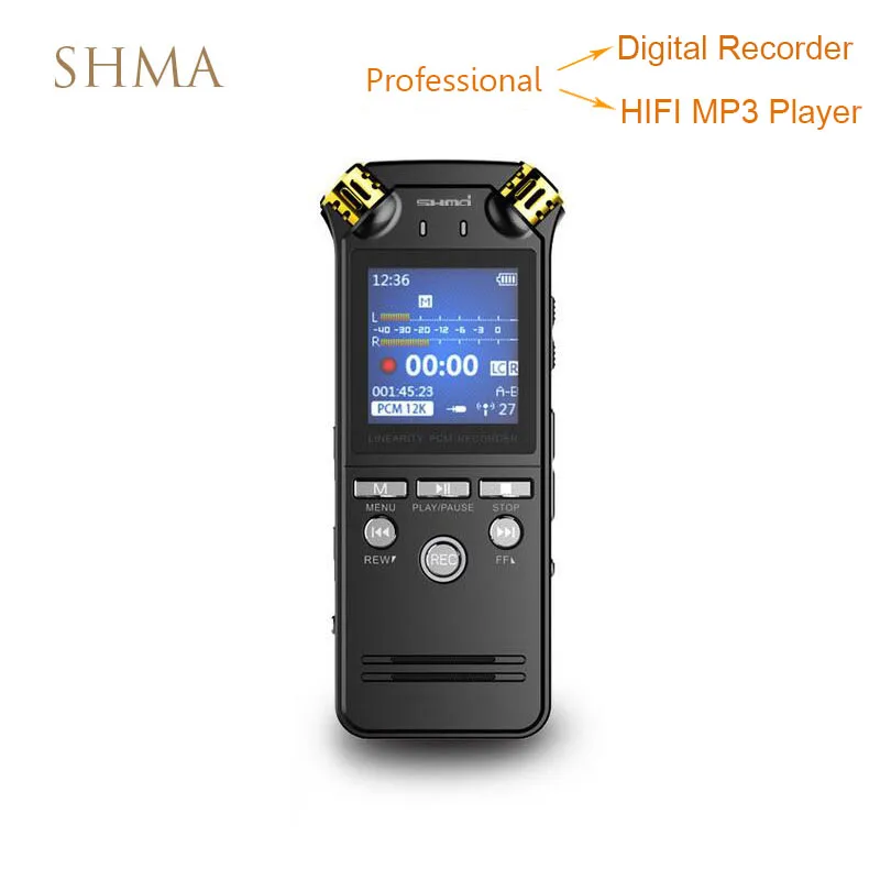 D50 цифровой аудио звук диктофон ручка мини 16 Гб HIFI MP3 плеер профессиональный HD
