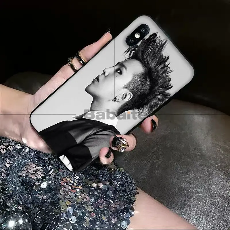 Babaite G-DRAGON Большой взрыв GD peace minusone милый чехол для телефона Apple iPhone 8 7 6 6 S Plus X XS MAX 5 5S SE XR мобильный чехол