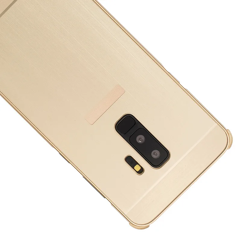 Чехол Bosilang для S9 plus скользящий металлический каркас + пластиковая пластина из
