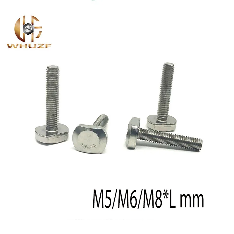 

Т-образные болты с Т-образной головкой M5/M6/M8 GB37 304 из нержавеющей стали
