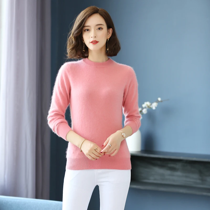 

Свитер женский пуловер зима 2019 бархатный женский пуловер с длинным рукавом вязаный женский кашемировый пуловер