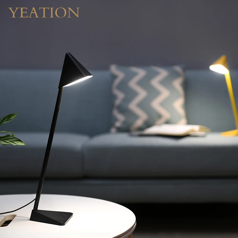 YEATION Table Lamp Triangle Shape Detachable USB Charging Night Lights | Лампы и освещение