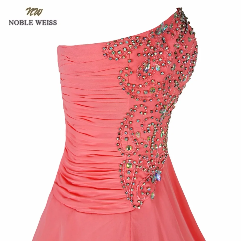 NOBLE WEISS/платье кораллового цвета vestido de festa Платье для дебютанта formatura curto Платья