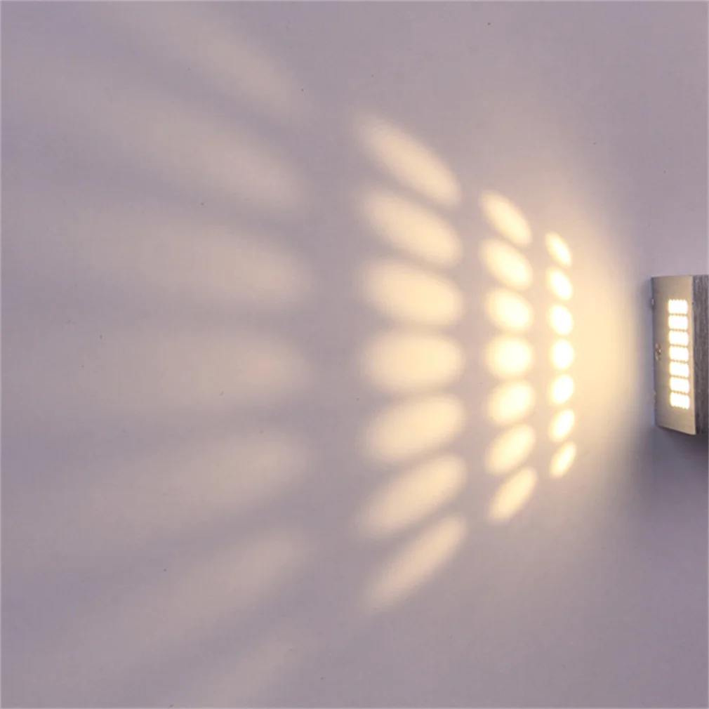 Новый дизайн 3 Вт теплый белый Высокая мощность LED вверх вниз настенный