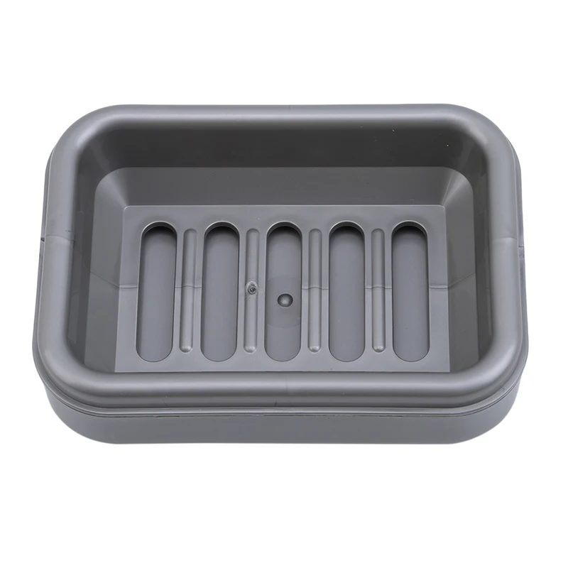 Новый дренажный держатель для мыла пластиковый Душ мыльница Нескользящая