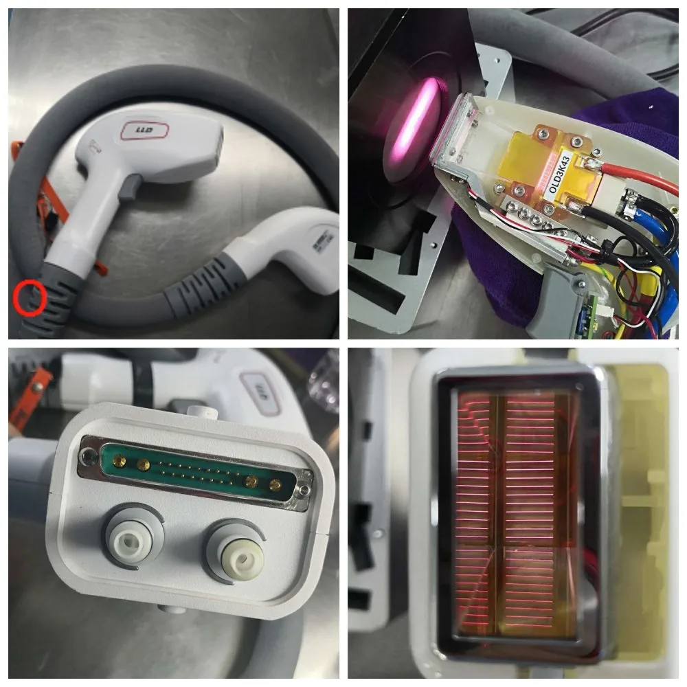 

10 Bars 500W macro channel diode laser handle Model O repairing and replacement service for laser hair removal machine