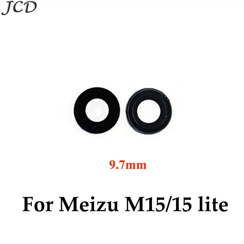 For Meizu M15 JCD 2x для Meizu 15 plus 15Plus стекло задняя камера Стекло Объектив для MEIZU 15 lite plus M15 15 с наклейкой - Цвет: For Meizu M15