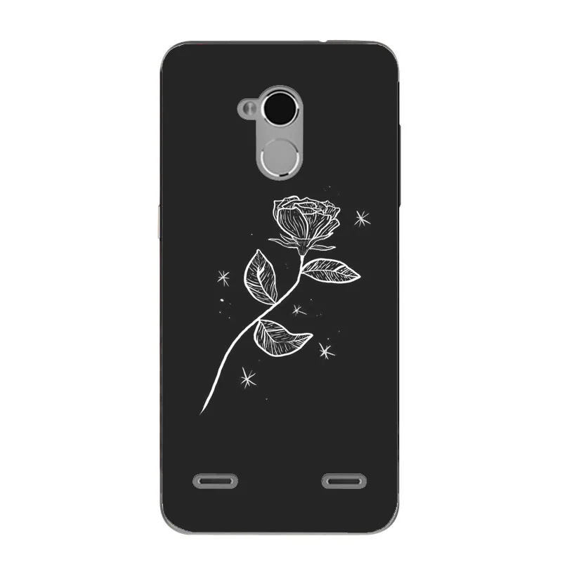 Мягкий силиконовый чехол для zte Blade V7 Lite, чехол с рисунком для zte Blade V 7 Lite, матовый чехол для телефона с рисунком цветов, собак, кошек, Funda