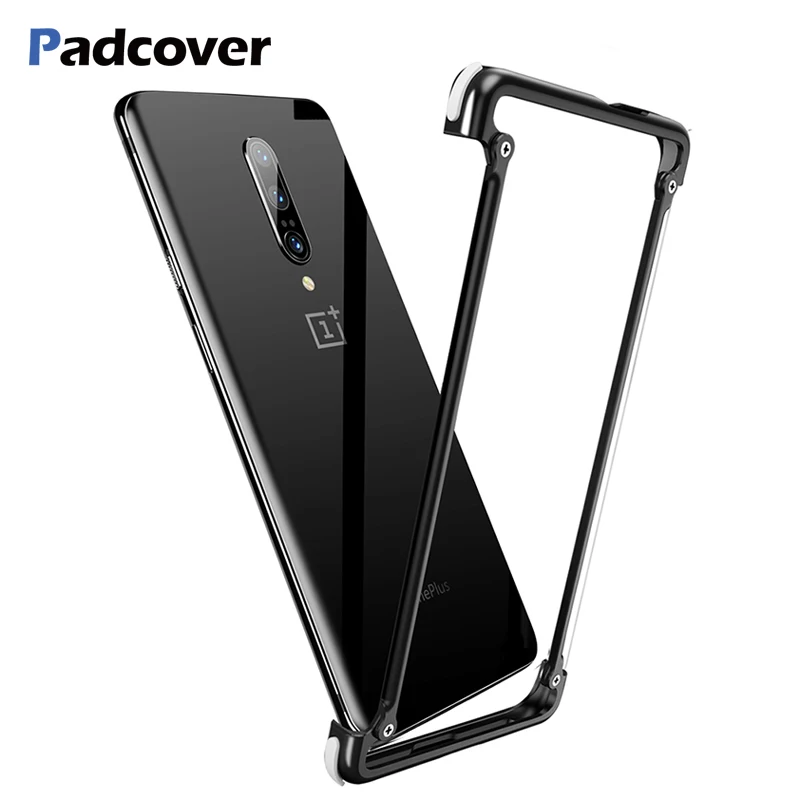 Оригинальный металлический чехол с подушкой безопасности для Oneplus 7 7pro