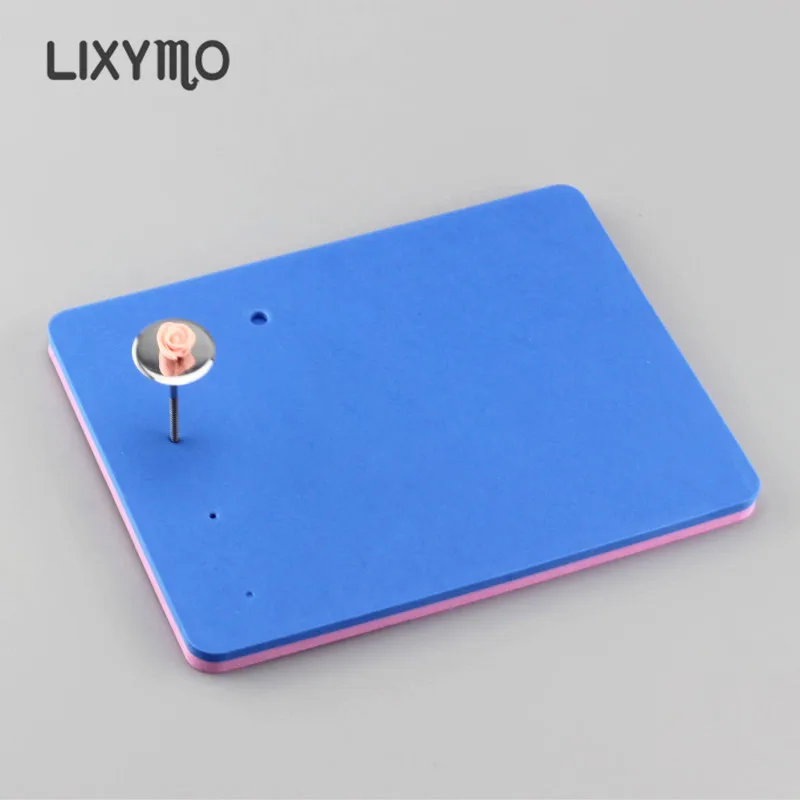 LIXYMO 12 отверстий Фондант цветы Моделирование пены колодки Sugercraft губка коврик