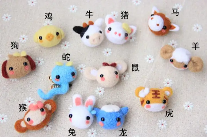 Детский подарок набор для валяния и рукоделия милая войлочная рукоделие