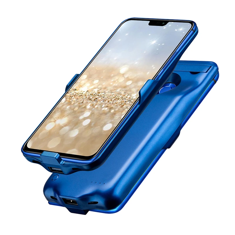 Ультра тонкий внешний аккумулятор 6000/6800 мА/ч для huawei Honor 8X, портативное зарядное устройство для Honor 8X MAX, внешний аккумулятор