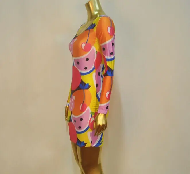 Оптовая продажа хит продаж женская одежда женское сексуальное платье с принтом