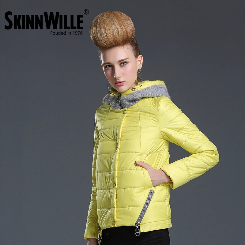SKINNWILLE куртки зимняя куртка 2017жеская женщин женский пуховик пальто зимние
