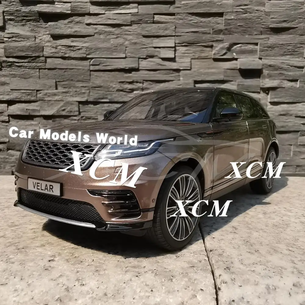 Литая модель автомобиля для LCD Velar 1:18 (бронзовый/коричневый) + небольшой