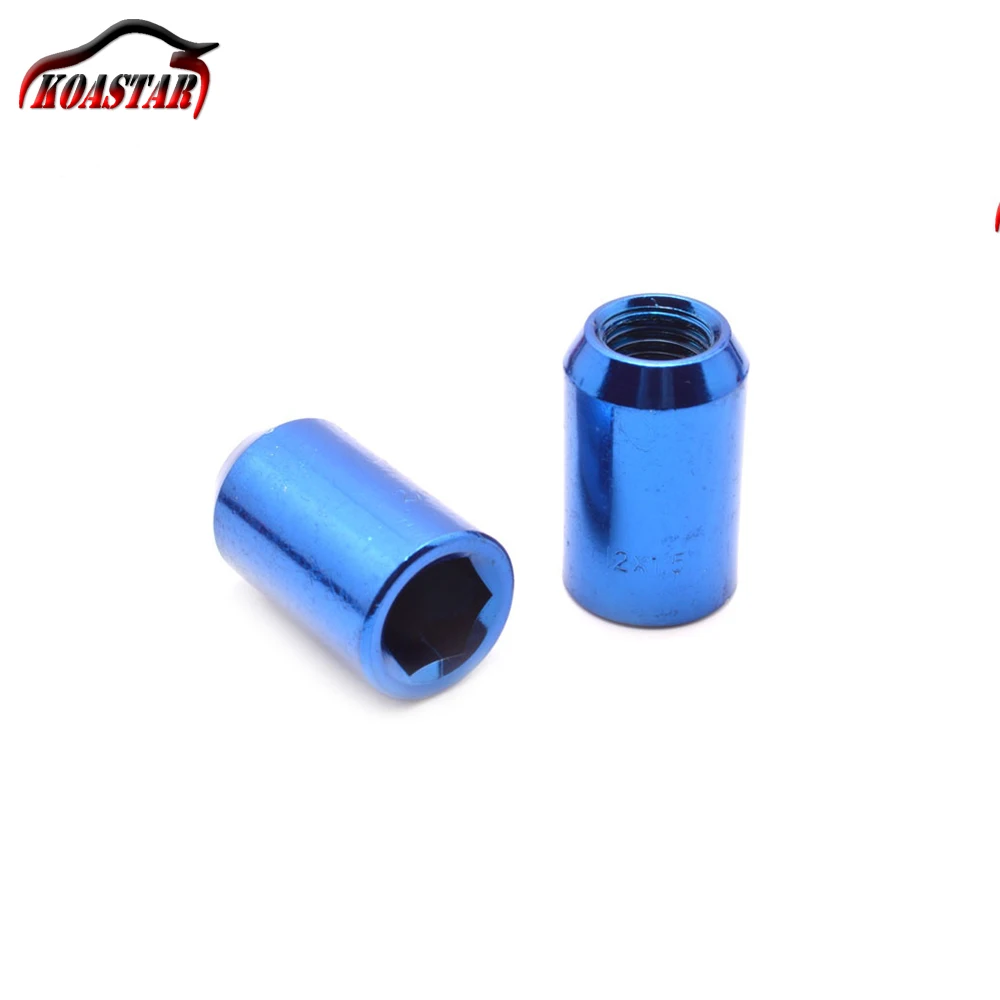 Универсальные стальные колёсные тюнер гайки для гоночных автомобилей 20 шт. m12x1 5