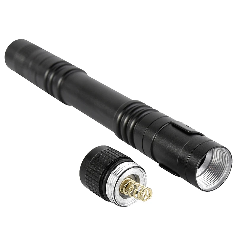 DSHA Pen Light Mini Portable LED Flashlight 1 Switch Mode led flashlight for Camping Hiking Out|Фонарики и осветительные