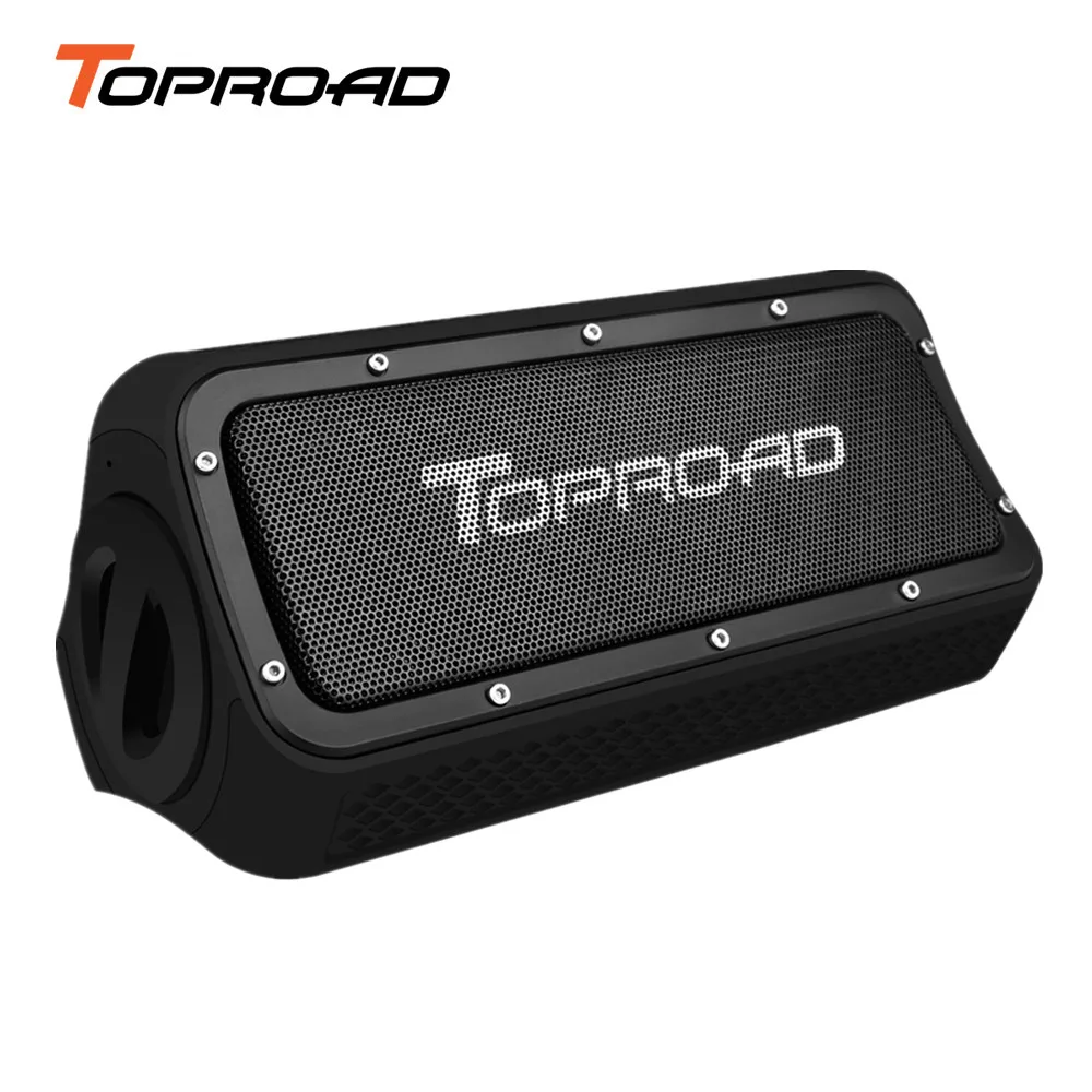 TOPROAD водонепроницаемый bluetooth динамик для улицы портативный аварийный заряд altavoz
