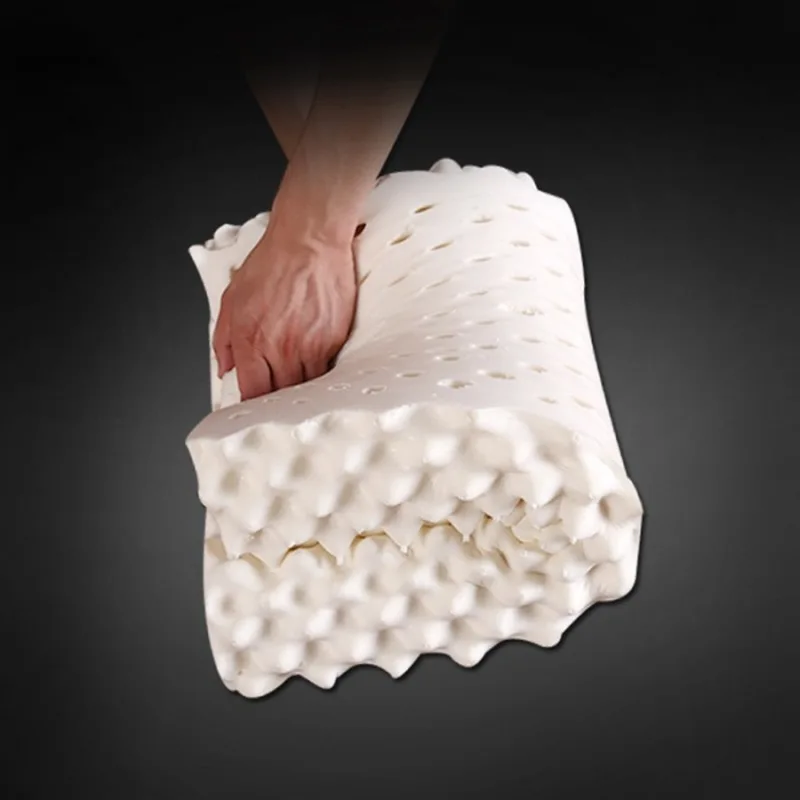 Массажная подушка из натурального латекса 60 х40 см | Дом и сад