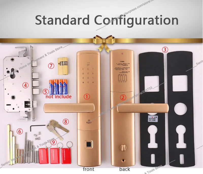 Bluetooth шлюз умный замок Пароль отпечатка пальца дверной дистанционное управление