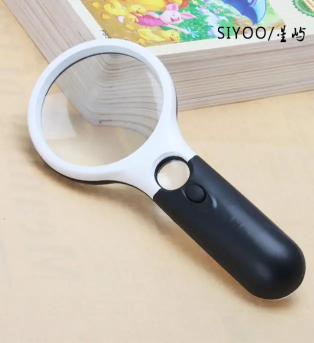 Optical Instruments Magnifiers LIGHT HD 10x 20x magnifying glass to read the identification mirror | Инструменты