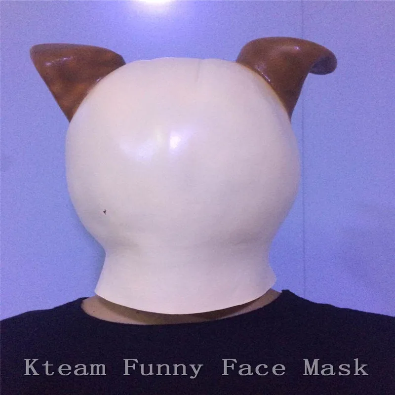 Высший сорт 100% латексные маски для Хэллоуина животных маска косплея аксессуар