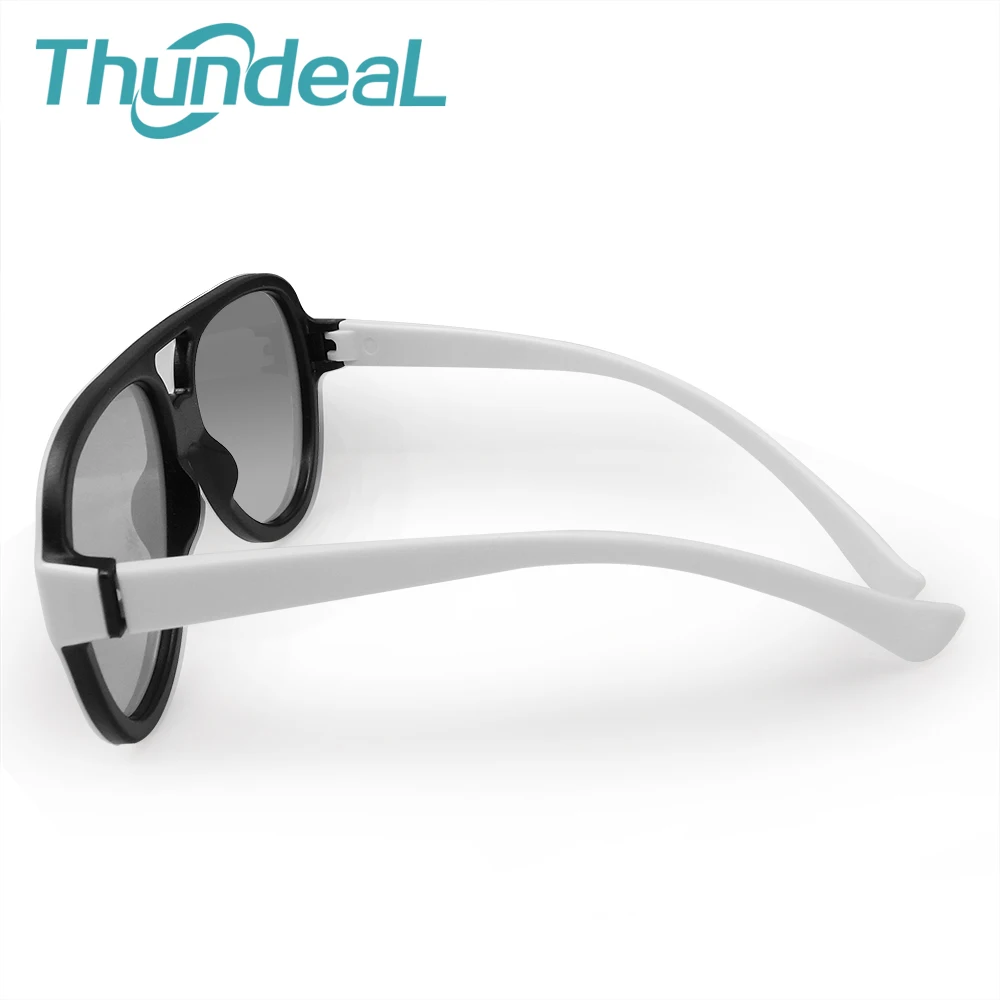 Thundeal Fashion VR 3D Glasses Circular Passive Real-D RealD Glass Frame With Polarized Plastic Lenses For Cinema |