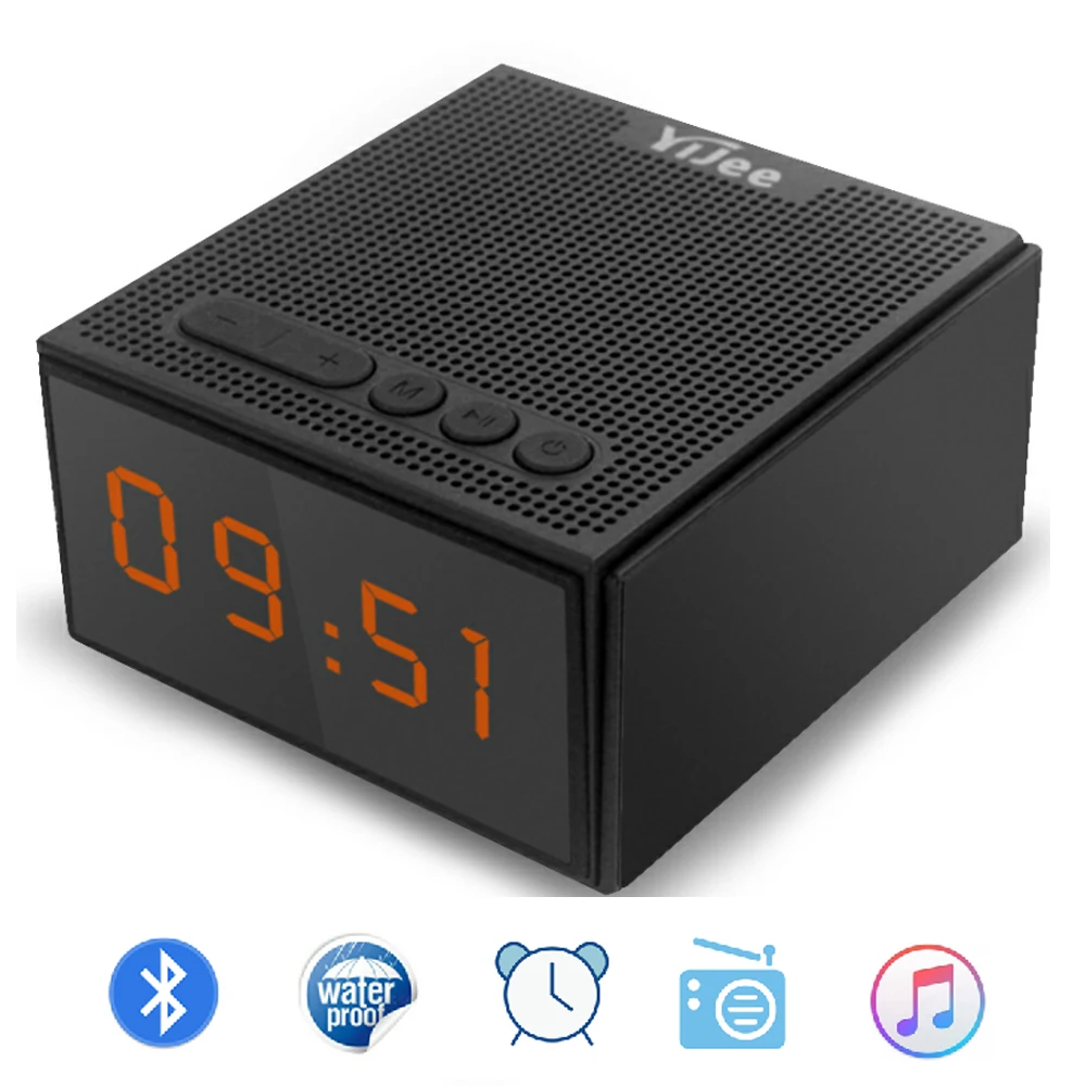 Портативный беспроводной Bluetooth V4.2 динамик IPX5 Водонепроницаемый богатый бас со