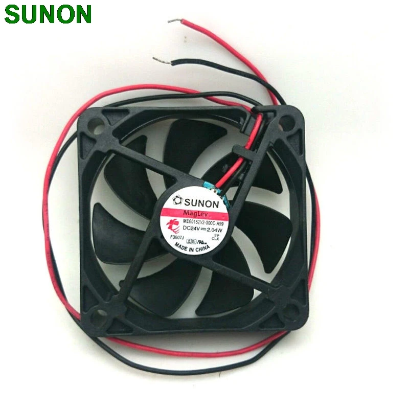 

For Sunon ME60152V2-000C-A99 6015 24V 2.04W 6cm 60mm case inverter cooling fans