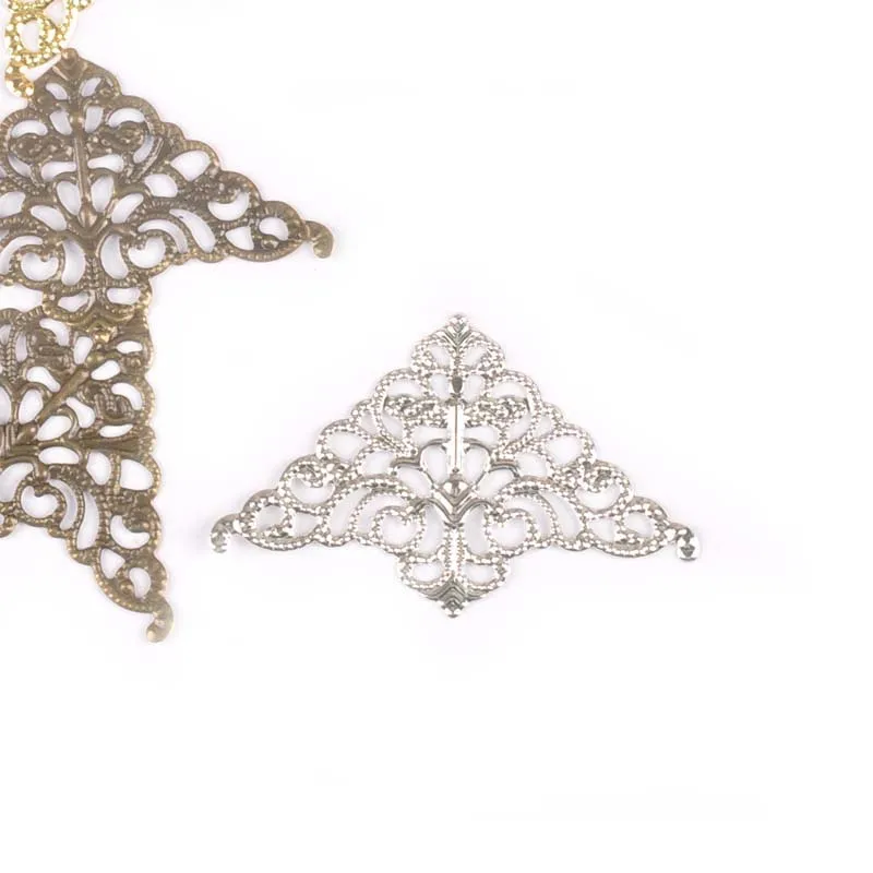 10 шт. разноцветные металлические инструменты для рукоделия античные филигранные